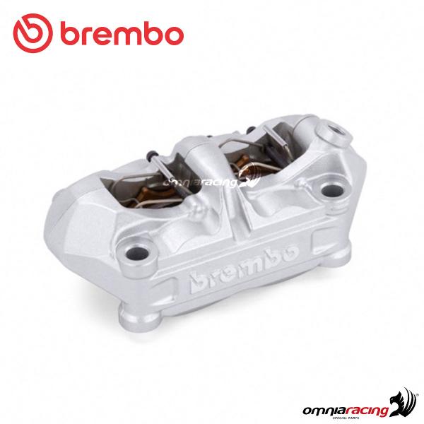 Brembo front rught brake radial caliper P4.34B RH silver color 100mm wheelbase with pads