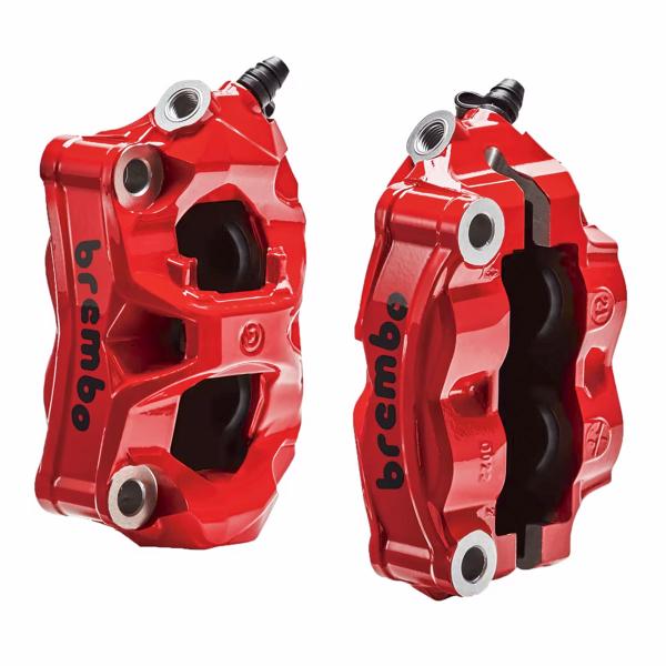 Brembo Racing pair of brake calipers red Stylema wheelbase 100mm without pads