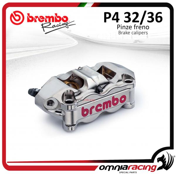 Brembo Racing Monoblock Cnc P4 32 36 100mm Pitch Radial Caliper Dx Xa7g211 Calipers Brake Systems