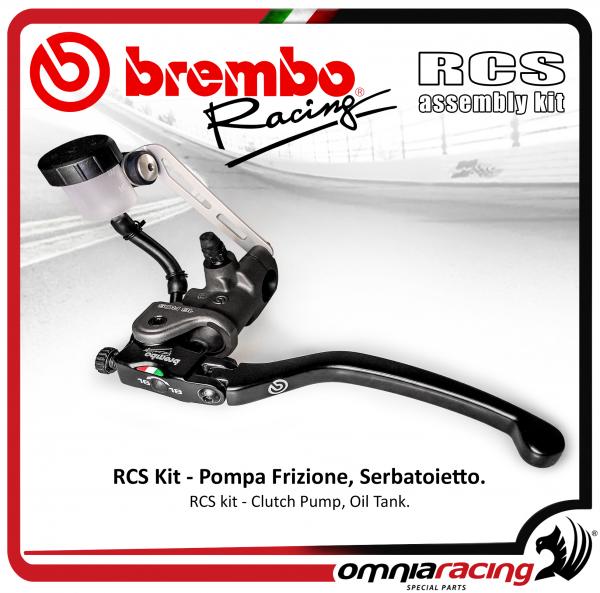 Brembo Racing Kit Radial Clutch/Brake left side Pump RCS 14 reservoir Tank Oil and support