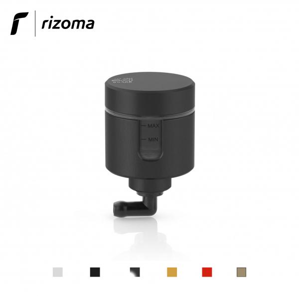 Rizoma Notch oil reservoir for clutch master cylinder with level indicator matt black color