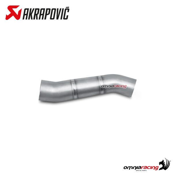 Link pipe Akrapovic racing decatalytic titanium Ducati Monster 1200/S 2014-2019