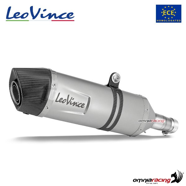 Leo Vince 14220E LV One EVO Exhaust System - Stainless Muffler (Stainless  Steel) 