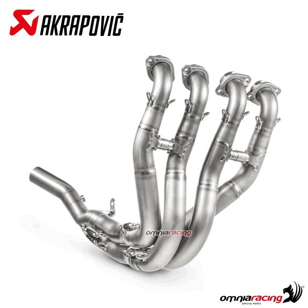 Collettori Akrapovic racing titanio Kawasaki ZX10R Ninja 2021-2024