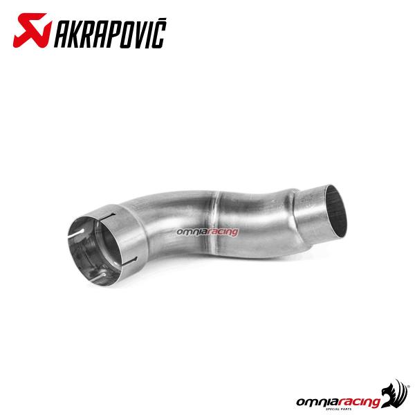 Raccordo Akrapovic racing decatalitico acciaio Indian FTR1200/S 2019-2020