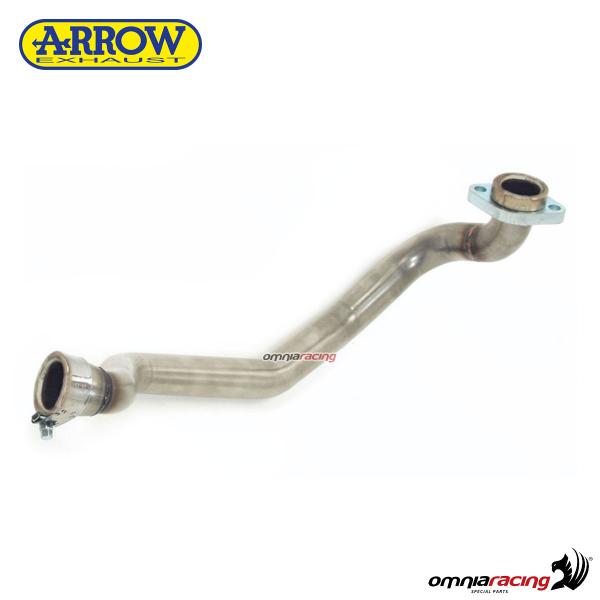 Arrow collector stainless steel catalytic only for arrow exhaust for Sym Citycom 300i 2010>