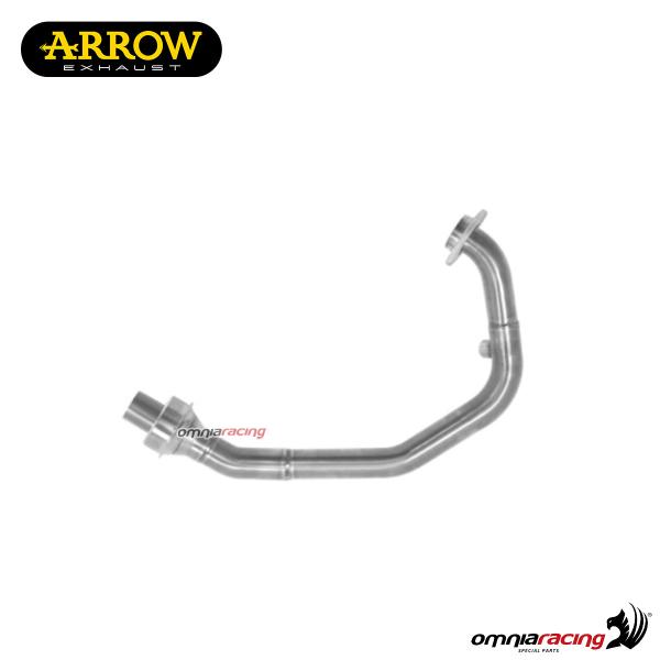 Arrow collector steel NOT homologated racing for oem central link pipe KTM Duke 390 2021>