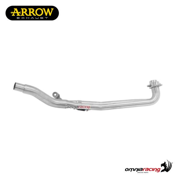 Arrow stainless steel manifold no street legal for Kymco AK550 2021>