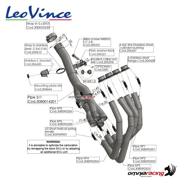 Leovince Exhaust Slipon Lv10 Carbon Fibre Approved for Cfmoto
