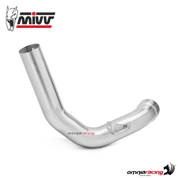 Mivv raccordo elimina catalizzatore acciaio (Tubo No Kat) per Ducati Scrambler 1100 2018>2020