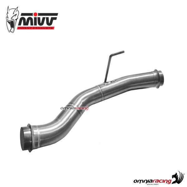 Mivv steel tube link pipe not-catalyst for KTM 1290 Superduke GT 2016>2023