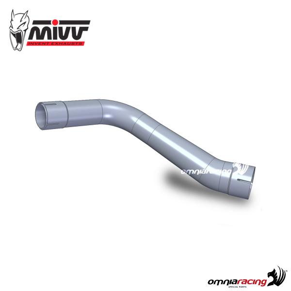 Mivv raccordo racing elimina catalizzatore acciaio per Benelli Leoncino 800 2022-2023