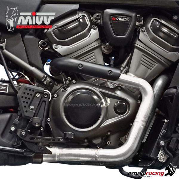 Mivv raccordo elimina catalizzatore acciaio tubo No Kat per Harley Davidson Pan America 1250 2021>