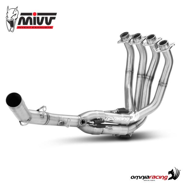 Mivv steel racing manifold for Kawasaki Z900RS 2018>