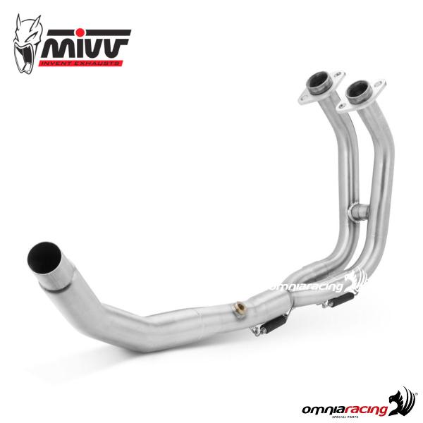 Mivv steel racing headers for Kawasaki Ninja 400/ Z400 2018>2020