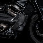 Cover radiatore Zard in carbonio Harley Davidson Sportster S 2021-2023