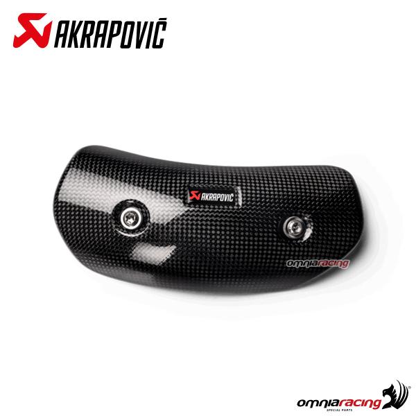 Akrapovic paracalore in carbonio per scarico per Kawasaki Versys 1000 2012>2018