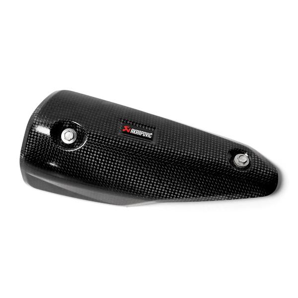 Akrapovic carbon heat shield Kawasaki Ninja 400 2019-2024