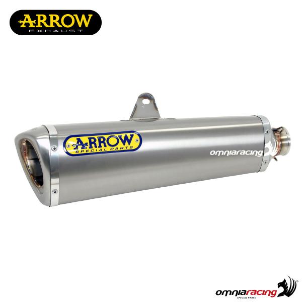 Arrow spare parts muffler slip on Trophy in titanium for Suzuki GSXR600/GSXR750 2006>2007