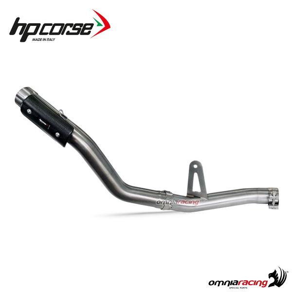 HPCORSE raccordo racing decatalizzatore per collettori originali Moto Morini Xcape 650 2021-2023