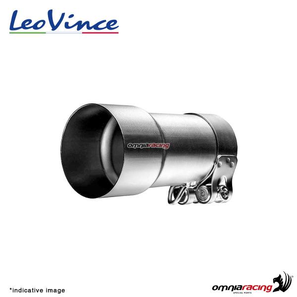 LeoVince kit raccordo acciaio per LV-10/GP CORSA/EVO diam. 54 >1-3/4" /44,45mm