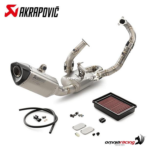 Akrapovic complete exhaust Evolution titanium racing KTM 1290 Super Duke R 2017-2019