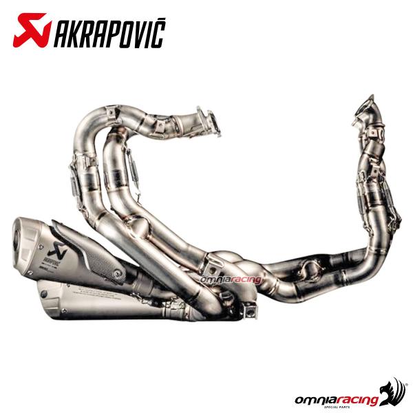 Akrapovic full exhaust system racing Ducati Streetfighter V4/V4S 2020-2022