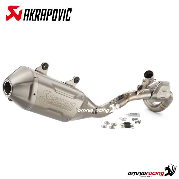 Akrapovic complete exhaust Evolution titanium racing KTM 450 SMR 2023-