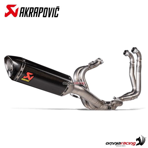 Akrapovic complete exhaust Evolution carbon racing Aprilia RSV4 1100 2021-2024