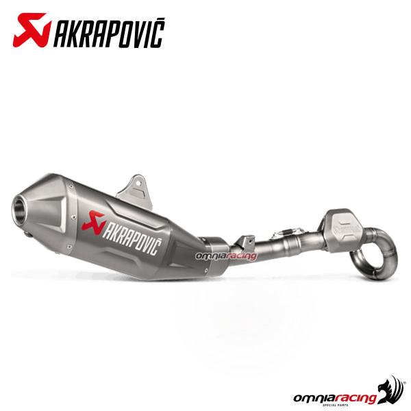 Scarico completo Akrapovic Evolution titanio racing Honda CRF250RX/R 2022-2024