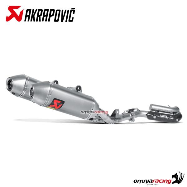 Akrapovic complete exhaust Evolution titanium racing Honda CRF250R 2014-2015