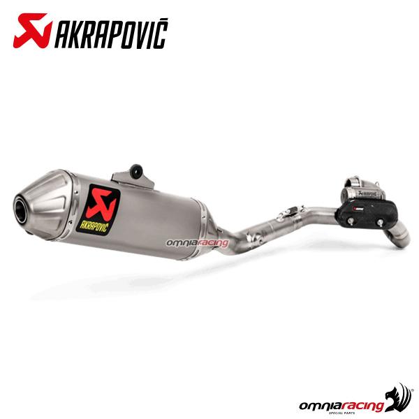 Akrapovic complete exhaust Evolution titanium racing Kawasaki KX450F 2019-2023