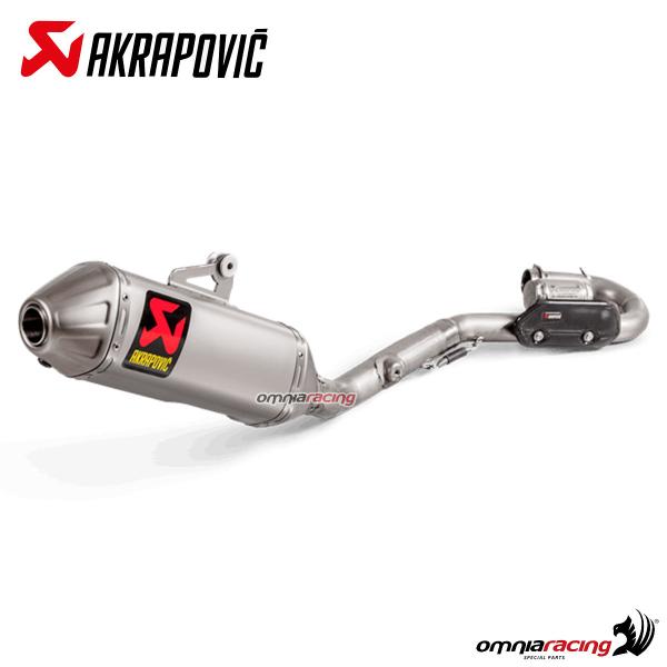 Akrapovic complete exhaust Evolution titanium racing Suzuki RMZ450 2018-2024