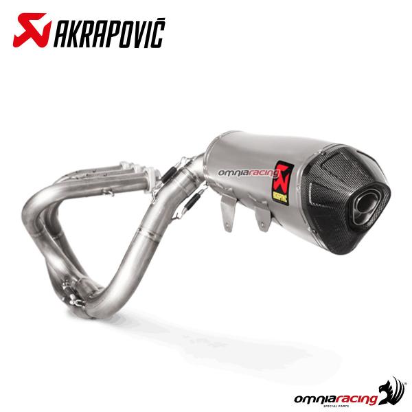 Scarico completo Akrapovic Evolution titanio racing Yamaha YXZ1000R 2016-2023