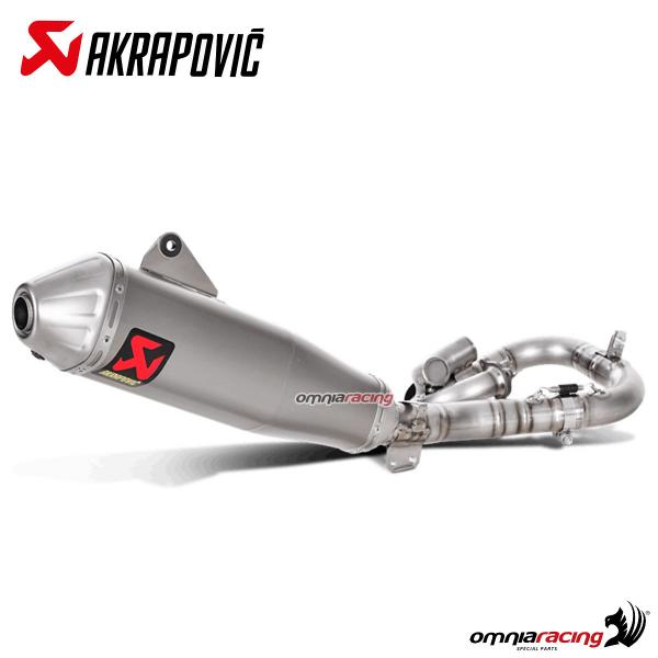 Akrapovic complete exhaust titanium racing Yamaha YZ450F/WR450F 2018