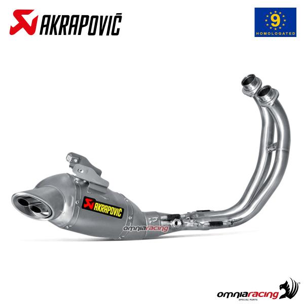 Akrapovic complete exhaust approved titanium Yamaha MT07/FZ07 2014-2016