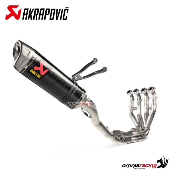 Akrapovic complete exhaust Evolution carbon racing Kawasaki ZX10R Ninja 2021-2024