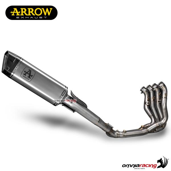 Arrow exhaust Competition Pista full system titanium and steel racing for Kawasaki ZX-4R 2024