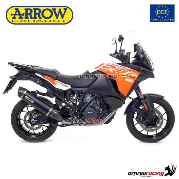 ktm 1290 super adventure s arrow exhaust