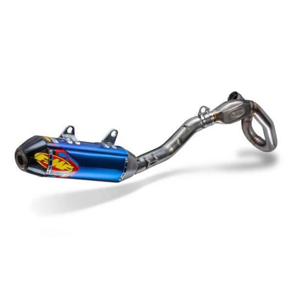 FMF Factory 4.1 complete exhaust blue titanium Honda CRF250R 2022-2024