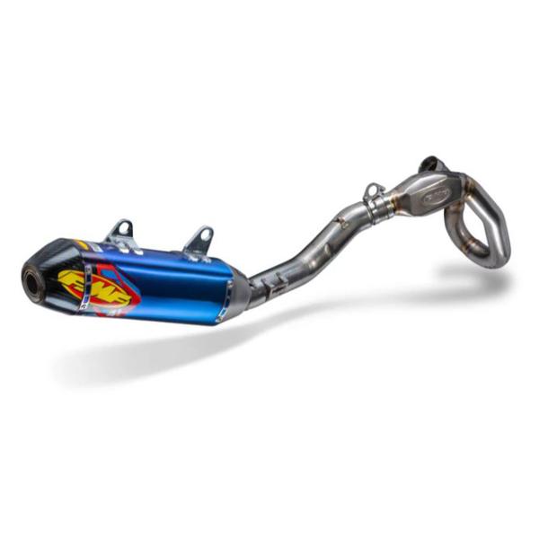 FMF Factory 4.1 complete exhaust blue titanium Kawasaki KX250F 2017-2020