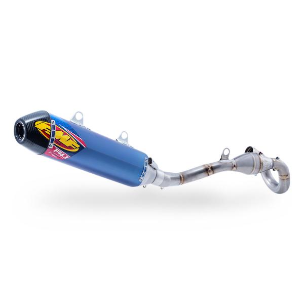 FMF Factory 4.1 complete exhaust blue titanium Kawasaki KX250F 2021-2024