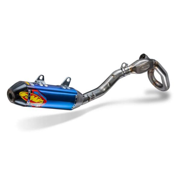 FMF Factory 4.1 complete exhaust blue titanium Suzuki RMZ450 2018-2024