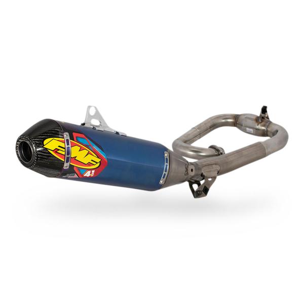 FMF Factory 4.1 complete exhaust blue titanium Yamaha YZ450F 2020-2022