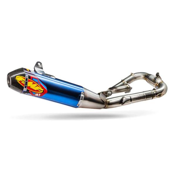 Fmf Factory 4 1 Complete Exhaust Blue Titanium Yamaha Yz450f