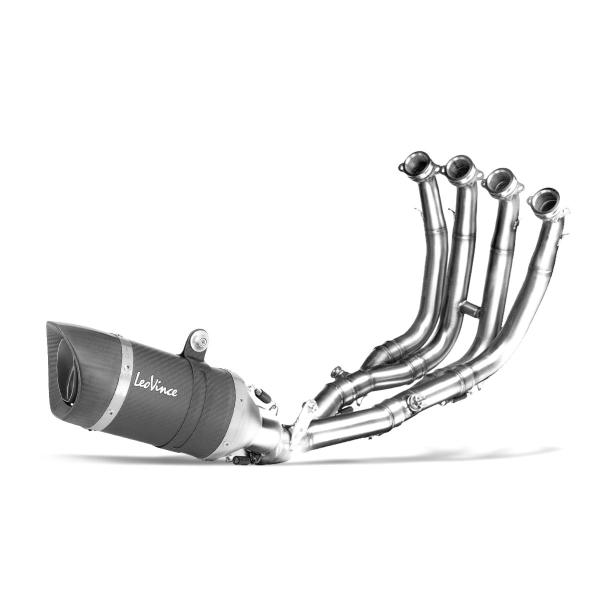 Leovince LV PRO complete exhaust carbon racing Honda CB650R Neo Sports Cafe 2019-2024