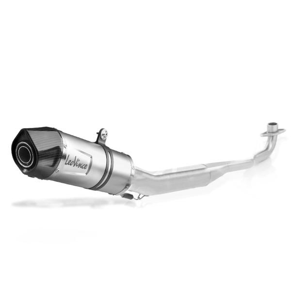 Leovince LV ONE EVO complete exhaust steel racing Honda SH125i 2020-2024