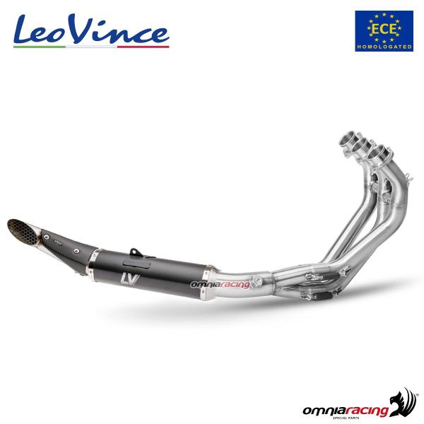 Leovince Full Exhaust System Lv Race Steel Homologated for Yamaha