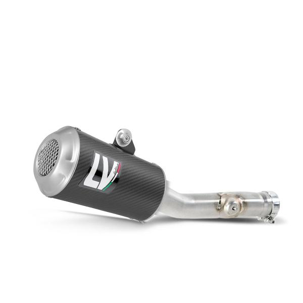 Leovince LV10 complete exhaust carbon racing Honda MSX125/Grom 2022-2024