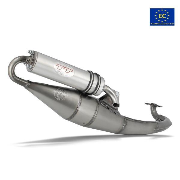 Leovince Hand Made TT complete exhaust aluminium approved Kymco Agility 50 2010-2012